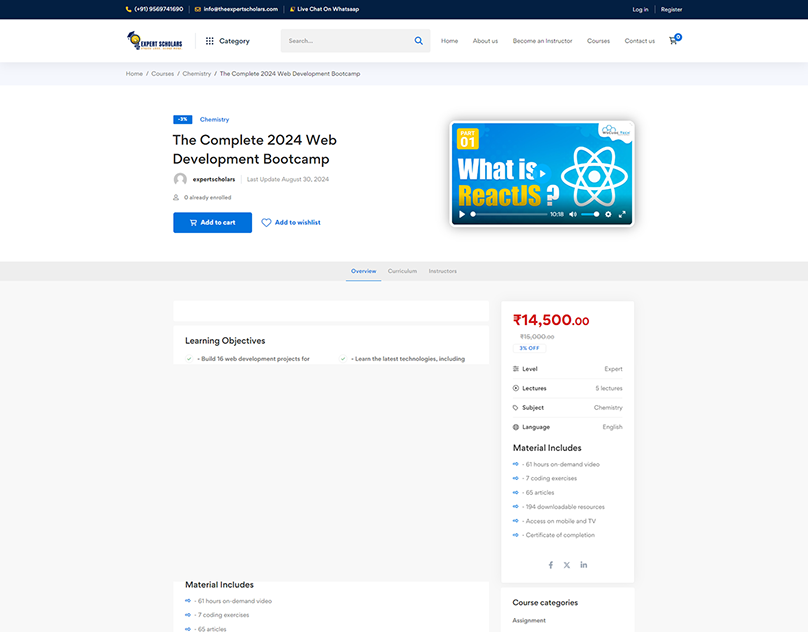 Online Learning Plateform 41